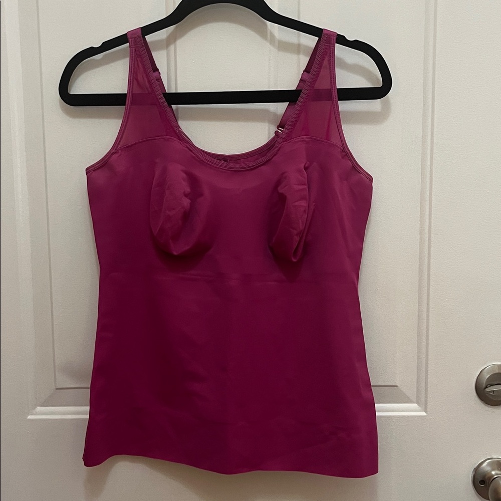 Ruby Ribbon Vibrant Pink Camisole